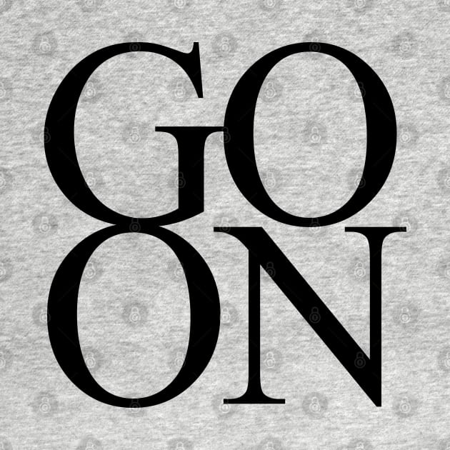 Go ON Lettering Design by Khotekmei